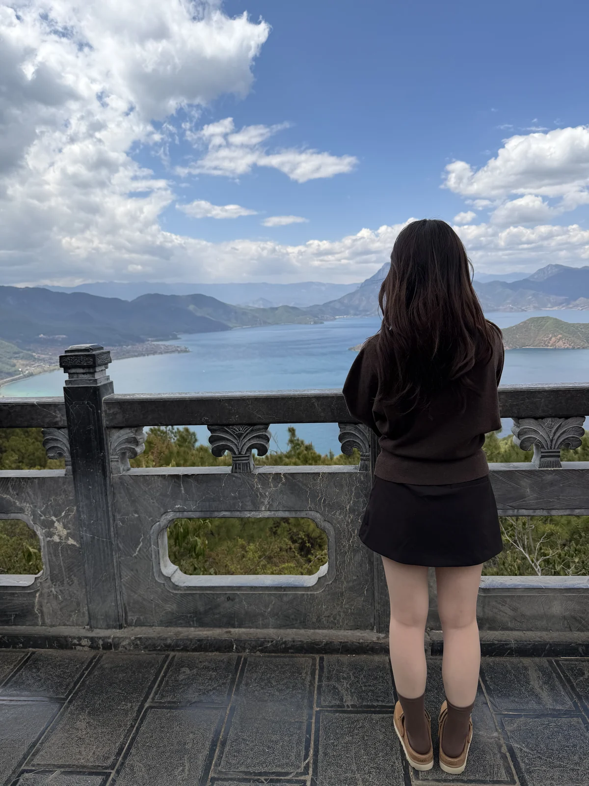 丽江和泸沽湖旅途中的风景照片